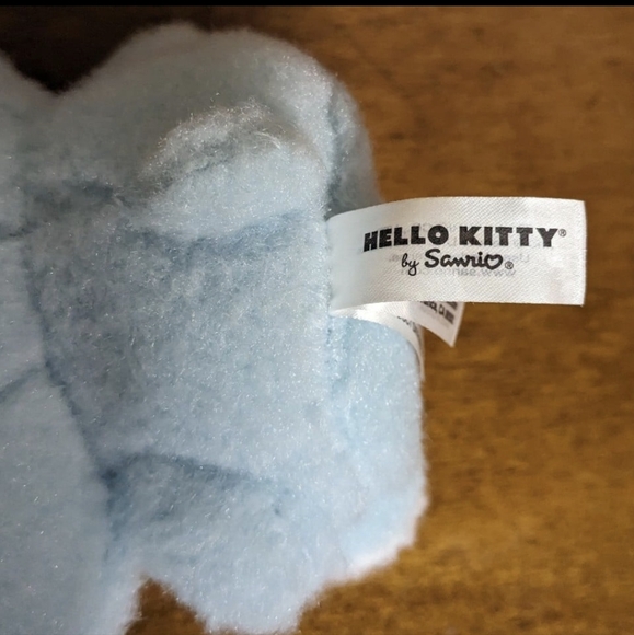 Sanrio Hello Kitty Frog Kigurumi Blue Soft and Fluffy 11" Plushie - Picture 6 of 6